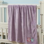 CREVENT 30"X40" Cute Silky Plush Baby Blanket for Girls Infants Toddlers Newborns Crib Cot Stroller, Giftable Suitable for Summer Spring - Pink Elephant - Image 6